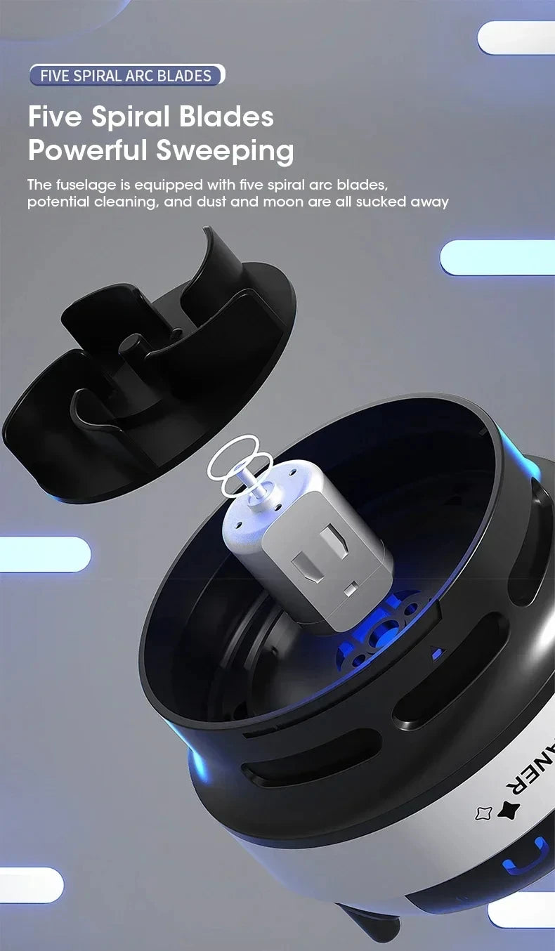 Everyday Mini Desk Vacuum — USB‑Powered Desktop Cleaner for Dust, Crumbs & Pencil Shavings
